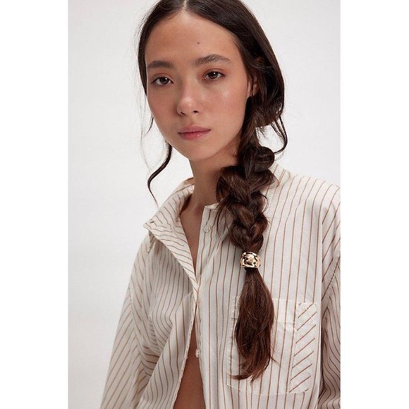 Free People Mini Molly Pony Silver OS - Picture 8 of 9